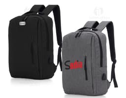 Retro leather travel backpack, perfect for your next adventure! With a fashionable design and sturdy handle, it's ideal for
