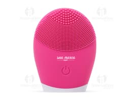 Massageador y limpiador facial moderno y tecnológico, perfecto para cuidar de tu piel. Con un diseño limpio, forma vertical y
