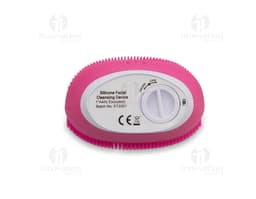 Massageador y limpiador facial moderno y tecnológico, perfecto para cuidar de tu piel. Con un diseño limpio, forma vertical y