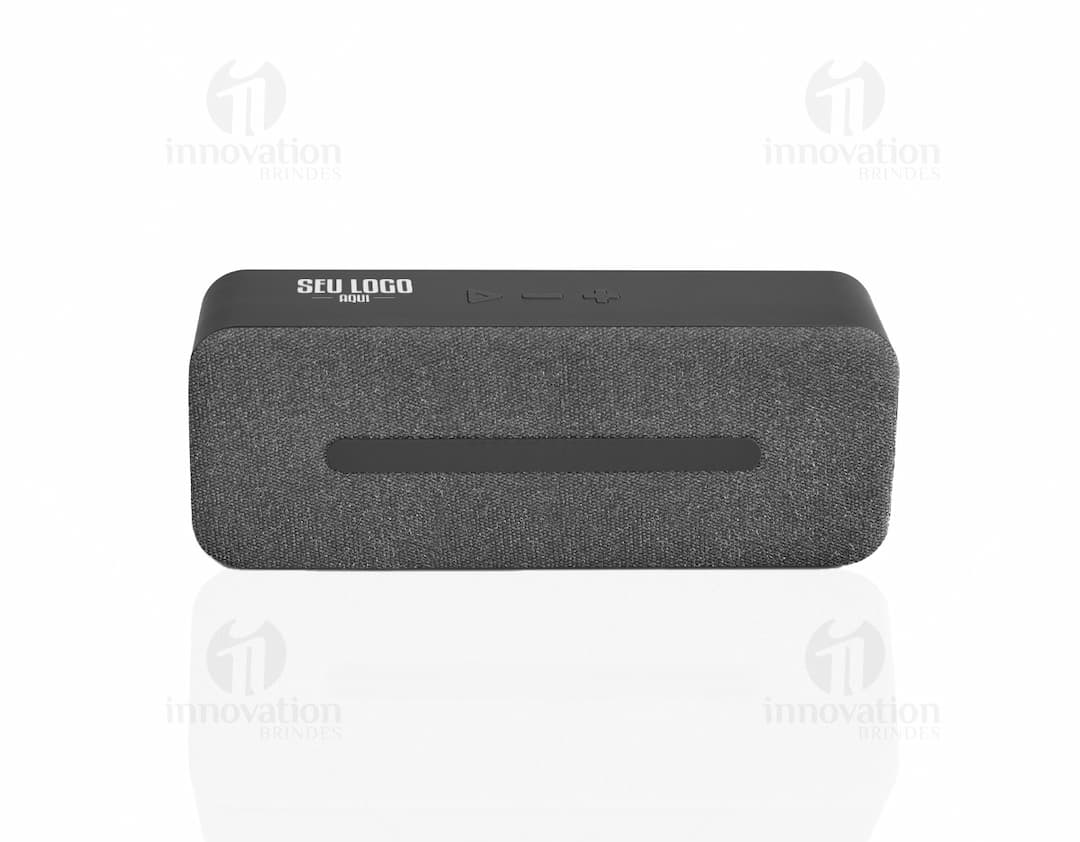 Caixa de som moderna e elegante, perfeita para escritório. Equipamento de tecnologia avançada, ideal para ouvir suas músicas favoritas com qualidade de som incrível. Aproveite no desktop ou em qualquer lugar. Adquira já a sua!