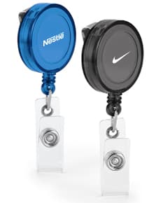Porta Crachá - A solução perfeita para manter seus crachás seguros e sempre à mão. Com design moderno e prático, este porta crachá é o acessório ideal para eventos corporativos, feiras e conferências. Seu material resistente garante a segurança dos seus cartões de identificação, enquanto seu acabamento brilhante confere um toque de elegância. Mantenha-se organizado e protegido com o porta crachá!