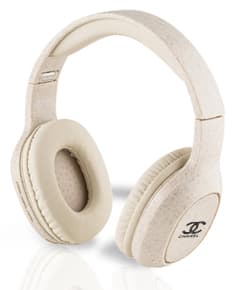 Fone de ouvido moderno para música, equipamento de áudio de alta qualidade. Perfeito para o seu desktop, isolado e com design sofisticado. Ideal para negócios e lazer. Aumente a sua experiência sonora com este acessório de tecnologia.