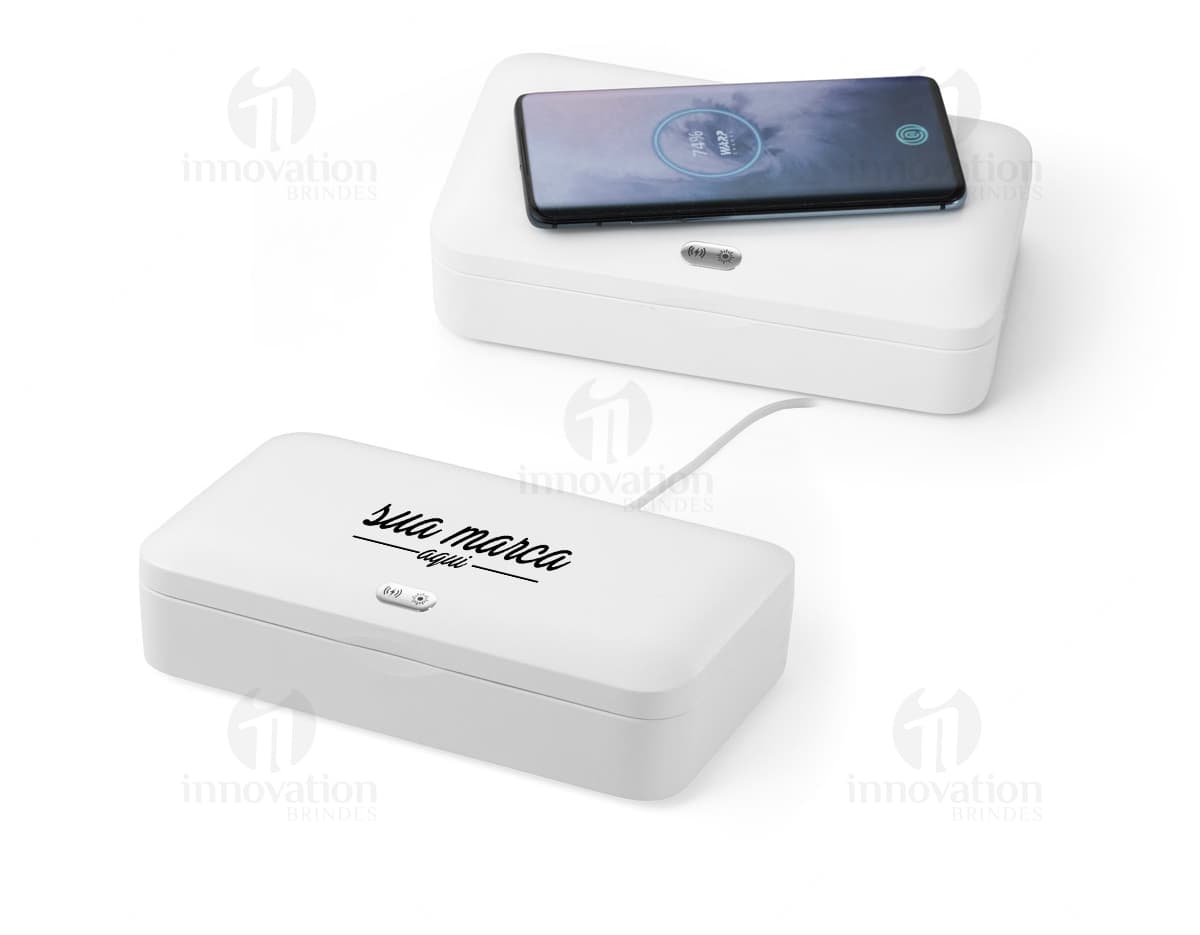 Caixa esterilizadora UV com carregador: A solução moderna para desinfetar seus dispositivos eletrônicos. Conecte, controle e proteja sua saúde com tecnologia de ponta. Acesse nosso site e garanta já o seu!