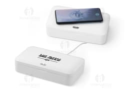 Caixa esterilizadora UV com carregador: A solução moderna para desinfetar seus dispositivos eletrônicos. Conecte, controle e