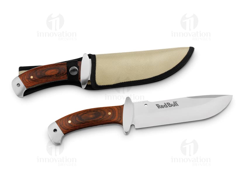 Faca de aço inoxidável afiada para cortes precisos. Ideal para uso em camping, cozinha ou churrasco. Design com lâmina cromada e cabo resistente. A faca perfeita para te acompanhar em todas as aventuras. Compre já!