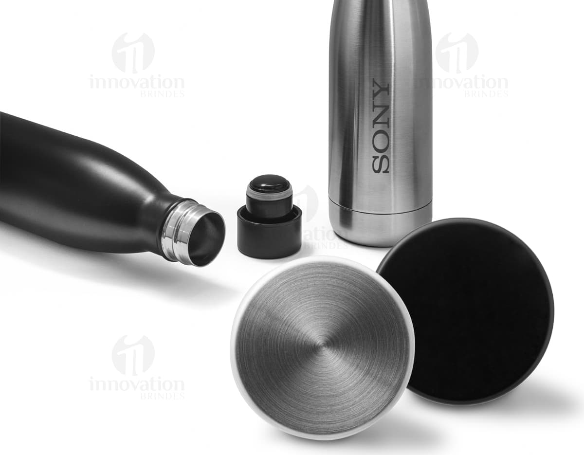 Garrafa Térmica 500ml: Mantenha suas bebidas frescas por muito mais tempo com essa garrafa térmica de alta qualidade.