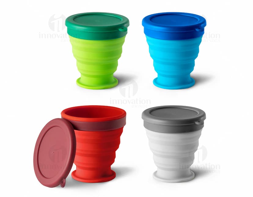 Copo dobrável de 240ml: prático, versátil e funcional. Perfeito para te acompanhar em todos os momentos, seja em casa ou no trabalho. Feito em plástico resistente, compacto e dobrável para facilitar o transporte. Ideal para quem busca praticidade e estilo. Adquira já o seu!