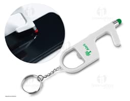 Chaveiro Plástico Multifunções - Ideal para manter suas chaves seguras e organizadas. Com design moderno e resistente, este