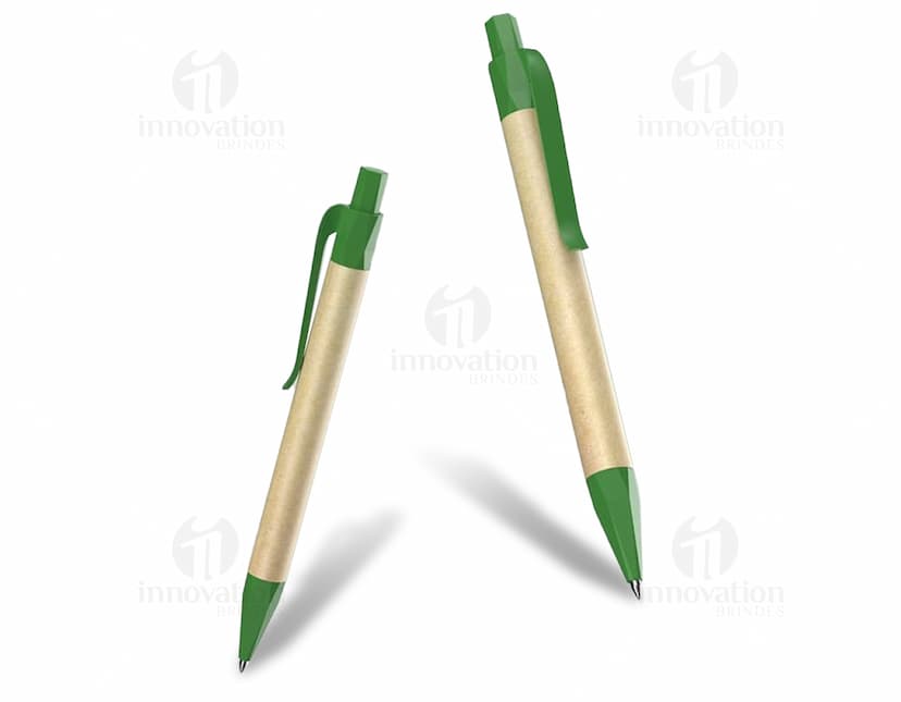 Caneta ecológica feita de material reciclado, perfeita para escrita suave e precisa. Ideal para uso no escritório, na escola ou em casa. Com design moderno e sustentável, essa caneta irá te conquistar. Adquira já a sua!