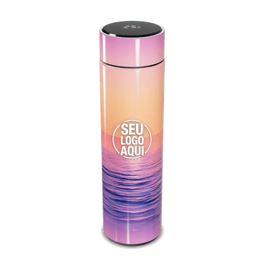 Garrafa Térmica Touch Design Pôr Do Sol personalizado