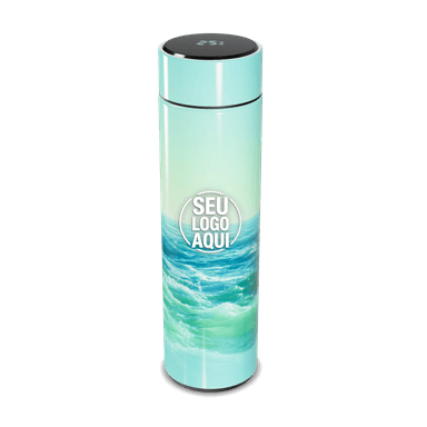 Garrafa Térmica Touch Estampa Oceano personalizado