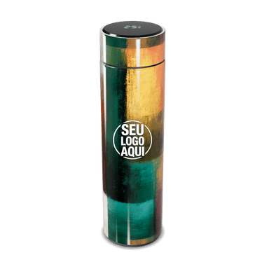 Garrafa Térmica Touch Colorida Aço Inox personalizado