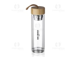 Squeeze de Vidro 360ml - Garrafa de vidro elegante e prática para transportar líquidos com estilo. Ideal para manter-se
