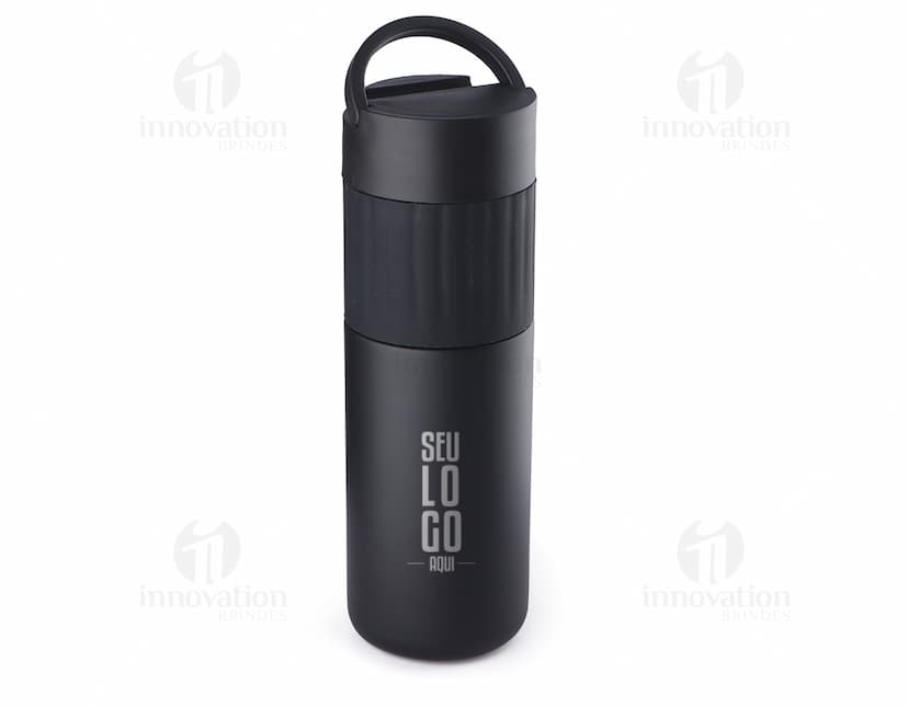 Garrafa Térmica 500ml: mantenha sua bebida preferida sempre na temperatura ideal com esta garrafa térmica de alta qualidade. Feita em plástico resistente, possui design moderno e prático. Ideal para uso em viagens, trilhas e no dia a dia. Não deixe mais sua bebida esfriar, adquira já a sua garrafa térmica de 500ml!