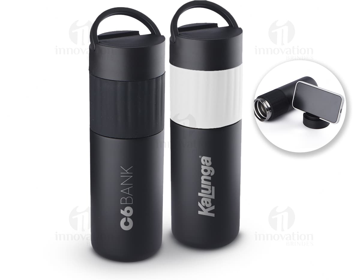 Garrafa Térmica 500ml em alumínio, ideal para manter suas bebidas quentes ou frias por mais tempo. Com design moderno e resistente, perfeita para te acompanhar no dia a dia. Leve, prática e com tampa rosqueável, é o acessório perfeito para manter sua bebida favorita na temperatura ideal. Aproveite já a nossa promoção e garanta a sua garrafa térmica!