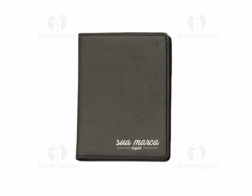 Porta Documentos de Couro Moderno e Luxuoso - Ideal para organizar seus documentos com estilo e elegância. Perfeito para o ambiente de trabalho ou para reuniões de negócios. Adquira já o seu!