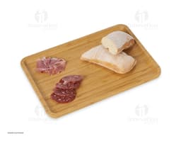 Petisqueira de bambu 36x24, perfeito para servir petiscos de forma tradicional e saudável. Feita em madeira de bambu, possui