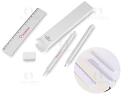 Kit de escritório completo para quem busca organização e praticidade no dia a dia de trabalho. Composto por papel, lápis