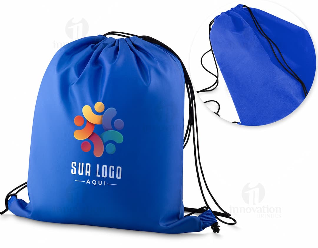 sacola mochila Personalizado