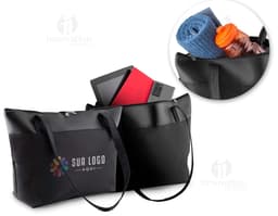 Bolsa de couro moderna e elegante para presentes de negócios. Feita com material de alta qualidade e design clássico, é