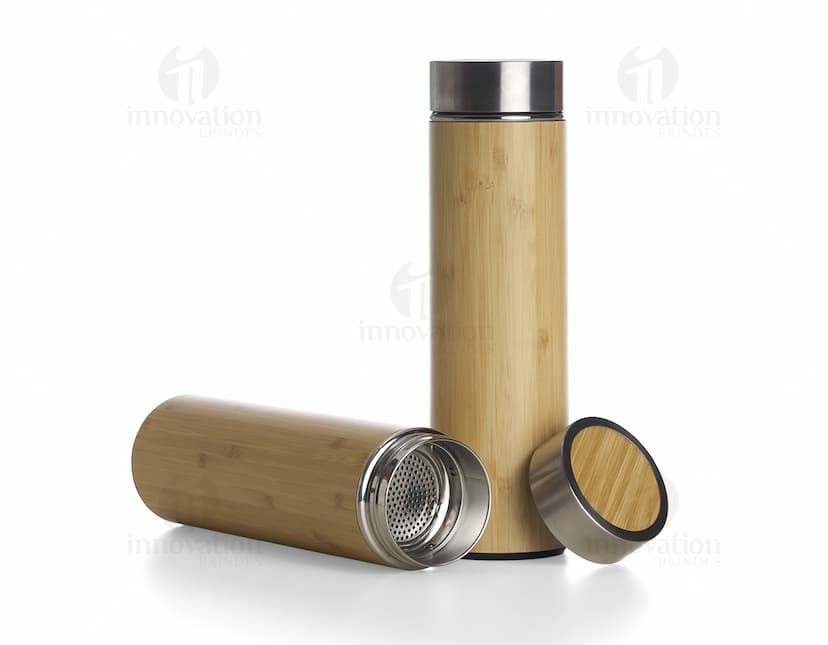 garrafa bambu 500ml Personalizado