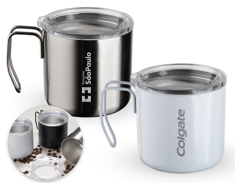 caneca inox 350 ml Personalizado