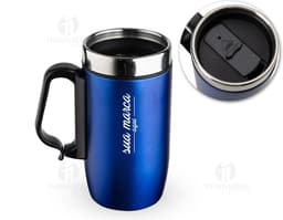 Taza inox 275ml - Taza de acero inoxidable resistente, ideal para mantener tu bebida caliente por más tiempo. Perfecta para