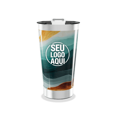 Copo Térmico Estampa Oceano personalizado