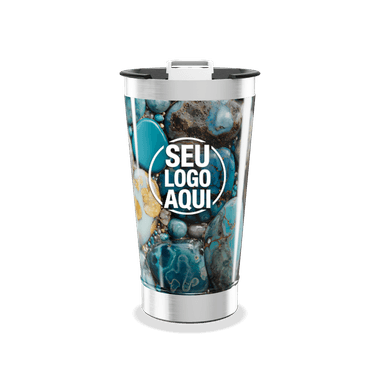Copo Térmico Pedra Azul personalizado