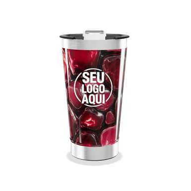 Copo Térmico Estampa Rubi personalizado