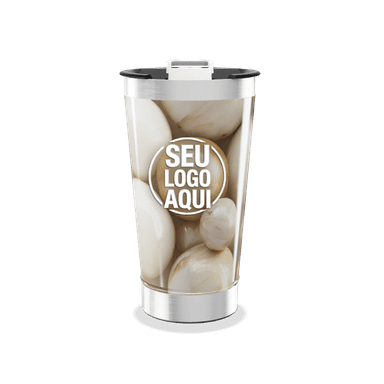 Copo Térmico Pérola Com Bolas Decorativas personalizado