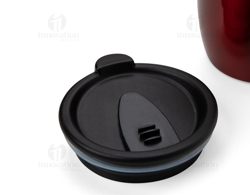 Caneca Inox 400ml - Aproveite suas bebidas favoritas com estilo e praticidade. Ideal para café, chá, água e muito mais. Feita em aço inoxidável, resistente e durável. Adquira já a sua!