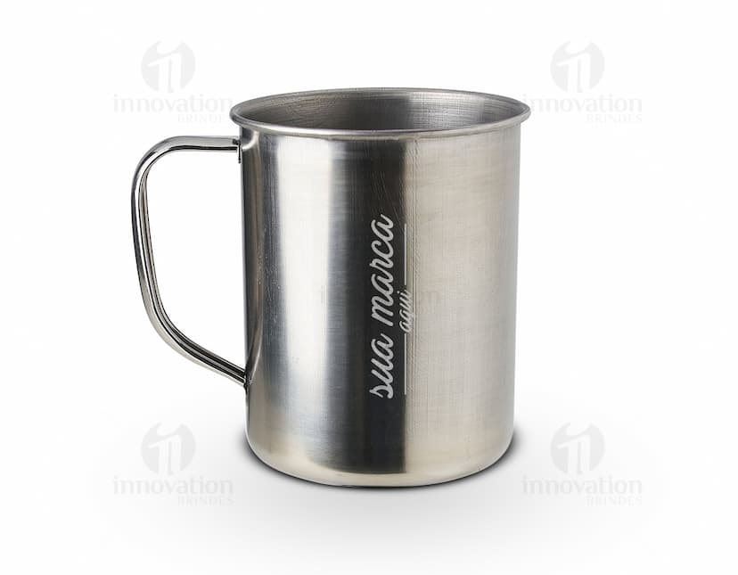 caneca inox 500ml Personalizado