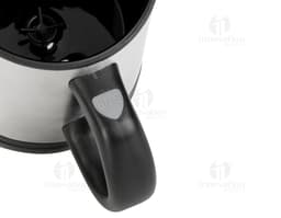 Caneca Mixer 400ml: ideal para preparar suas bebidas quentes favoritas com praticidade. Feita em alumínio resistente e com