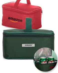 Bolsa térmica 2,6 litros - Ideal para viagens e passeios, esta bolsa térmica oferece praticidade e estilo. Feita em couro legítimo, possui alça resistente e amplo espaço interno para armazenar alimentos e bebidas. Perfeita para manter seus itens frescos em qualquer lugar. Garanta a sua agora!