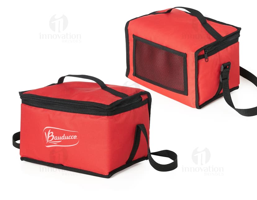 Bolsa térmica 8 litros de luxo em couro para viagem, ideal para manter seus alimentos frescos. Design fashion e prático com alça e zíper. Perfeita para quem busca estilo e funcionalidade. Essencial para sua próxima aventura!