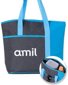 Bolsa térmica de 15 litros: perfeita para manter seus alimentos e bebidas frescos em qualquer lugar. Prática, elegante e luxuosa, esta bolsa de couro é o acessório ideal para compras, viagens e muito mais. Aproveite a promoção de sale e adquira já a sua!