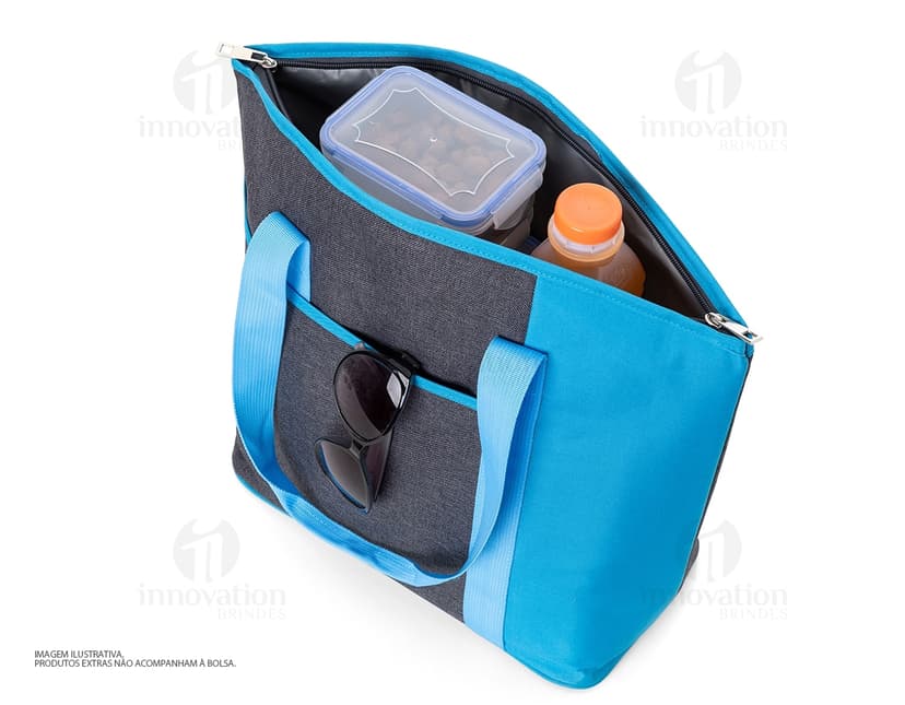 Bolsa térmica de 15 litros em couro elegante e luxuoso, perfeita para manter suas bebidas e alimentos frescos em grande estilo. Alça resistente, fivela glamorosa e zíper prático. Ideal para compras, viagens e momentos casuais. Adquira já a sua!