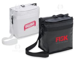 Bolsa térmica de 11 litros perfeita para manter seus alimentos frescos durante viagens, passeios e até mesmo compras. Feita