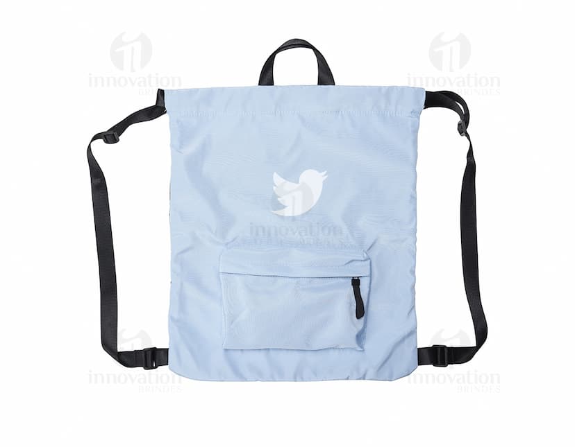 Mochila Saco de Couro Fashion - Ideal para seu dia a dia, essa elegante mochila saco de couro é o acessório perfeito para quem busca style e praticidade. Com alça ajustável e zíper, é perfeita para passeios e compras. Adquira já a sua!