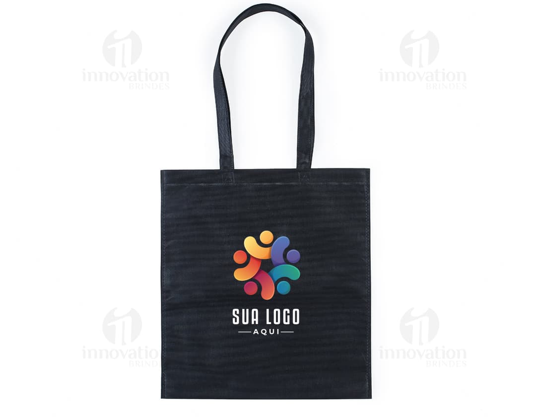 Sacola TNT - Ideal para compras no shopping, esta sacola resistente e estilosa é perfeita para quem procura praticidade e