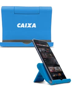 Suporte para celular: tecnologia de ponta para manter seu dispositivo sempre à mão. Ideal para uso em home office ou em deslocamentos. Prático e versátil, proporcionando conforto e praticidade no dia a dia. Nunca mais perca chamadas importantes ou mensagens urgentes. Adquira já o seu!