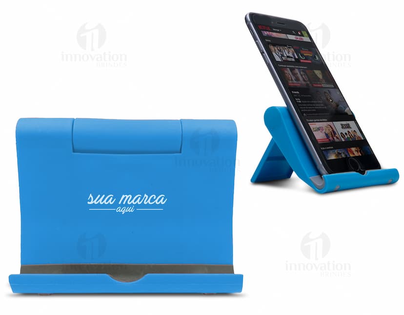 Suporte para celular moderno e prático, ideal para manter seu dispositivo sempre à mão. Perfeito para uso no trabalho ou em casa, mantendo seu celular em posição ergonômica. Aproveite a tecnologia ao máximo com esse acessório indispensável! Compre agora e facilite sua rotina diária.