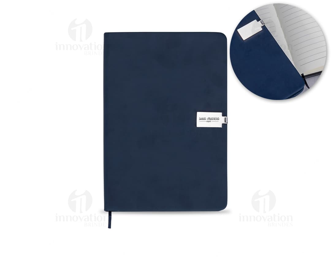 Bloco de anotações em papel branco, perfeito para manter suas ideias organizadas no escritório. Ideal para escrita de