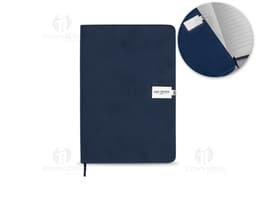 Bloco de anotações em papel pautado, perfeito para manter suas ideias organizadas. Ideal para uso no escritório ou em casa.