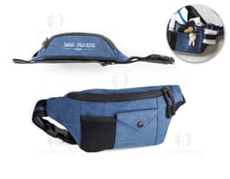Pochete de couro fashion para um look casual moderno. Acessório versátil e prático, ideal para shopping e passeios. Feita em