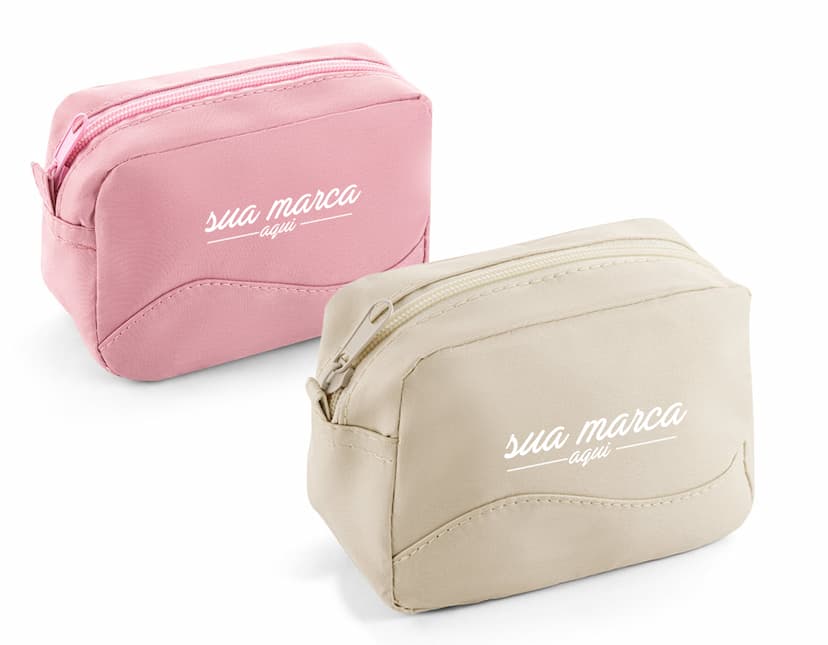 Necessaire de Couro Moderna e Elegante - Ideal para Armazenar seus Itens Essenciais com Segurança e Estilo. Perfeita para Viagens ou o Dia a Dia. Adquira já a sua!