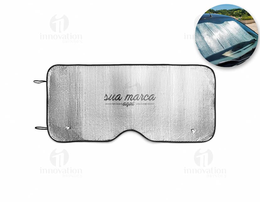 Protetor solar para carros - duplicado: mantenha seu veículo protegido do sol com estilo e elegância! Este acessório de alta qualidade oferece a máxima proteção contra os raios UV, mantendo o interior do seu carro fresco e preservado. Com design em couro marrom, o protetor solar é o item perfeito para quem preza pelo cuidado e pela saúde do seu veículo. Adquira já o seu e aproveite viagens mais seguras e confortáveis. O seu carro merece o melhor!