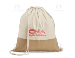 Mochila de tela resistente y moderna, ideal para viajes y compras. Ligera y práctica, perfecta para quienes buscan estilo y