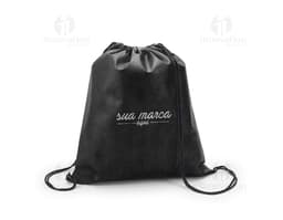 Mochila Saco 370 x 410 mm - Acessório de luxo em couro elegante e casual. Ideal para compras, viagens ou uso diário. Bolsa